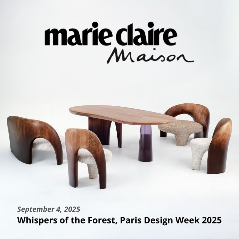 MARIE CLAIRE MAISON - ARABIA - Whispers of the Forest, Paris Design Week 2025